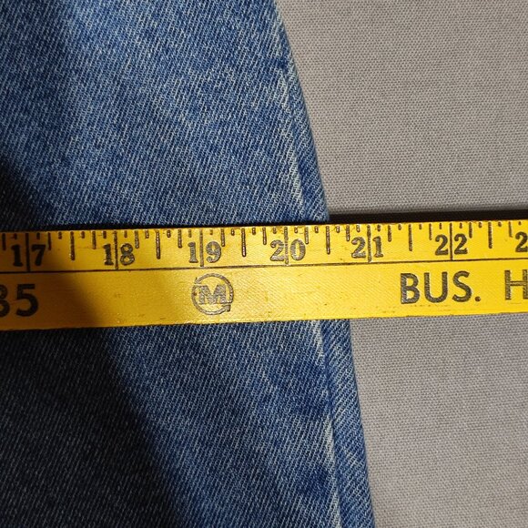 Vintage Maryk & Co. jeans women's Tag size 33 denim blue colour model # W05214 - Picture 10 of 13